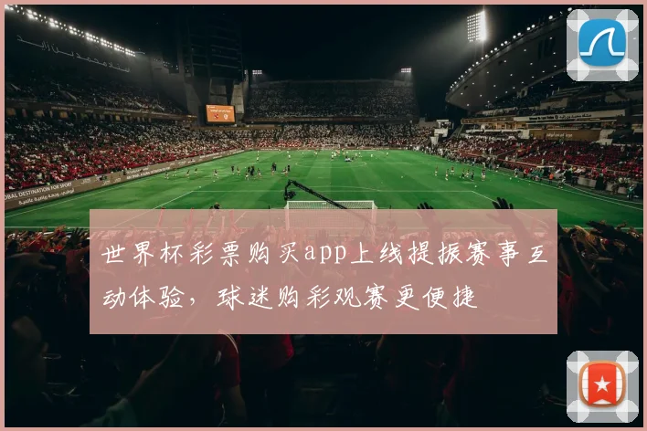 世界杯彩票购买app上线提振赛事互动体验,球迷购彩观赛更便捷