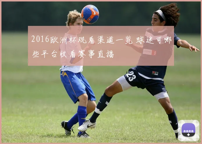 2016欧洲杯观看渠道一览 球迷可哪些平台收看赛事直播